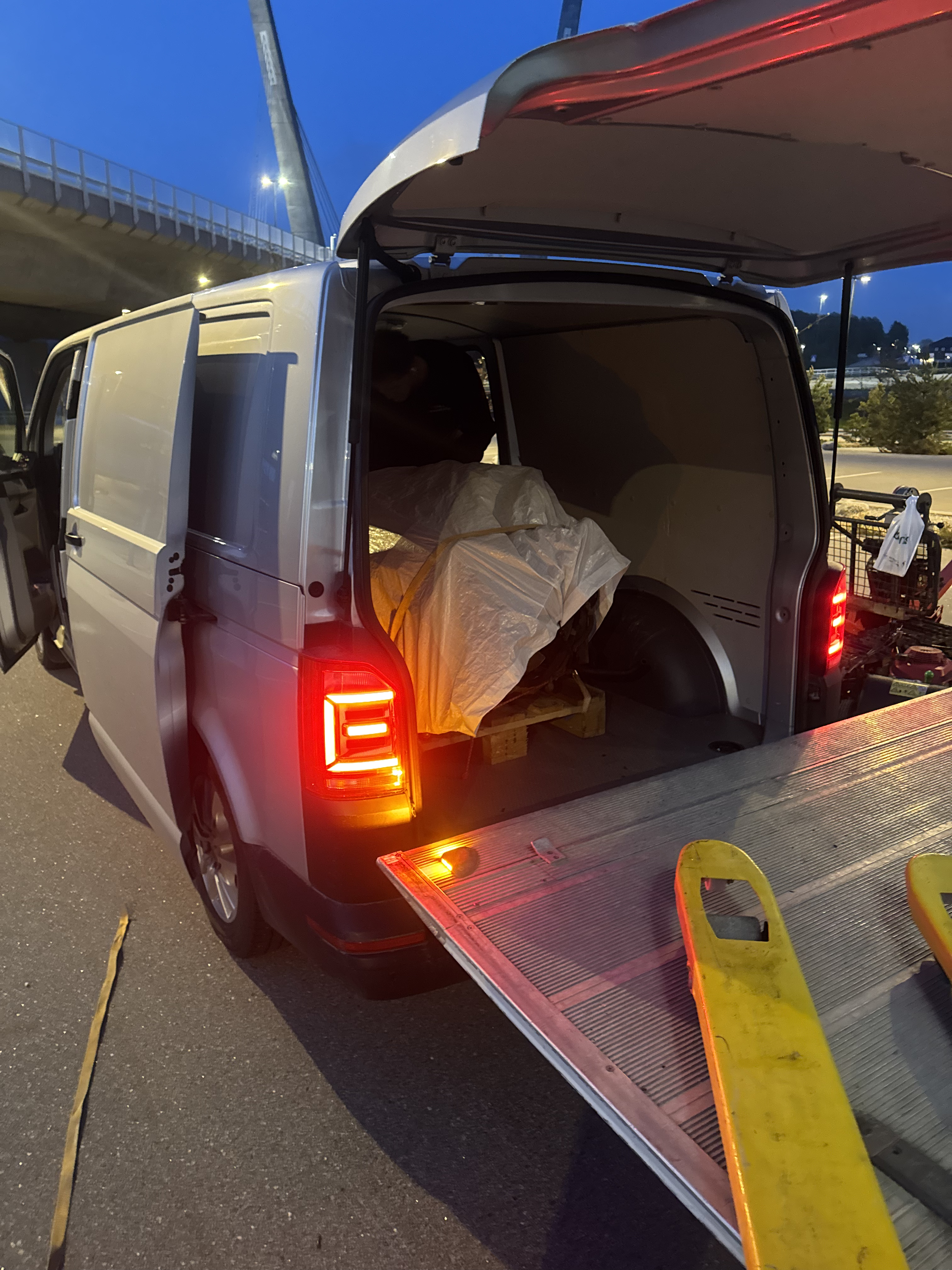 Bilde fra våre transport oppdrag